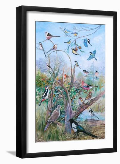 Garden Birds, 2007-Alex Williams-Framed Giclee Print