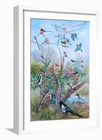 Garden Birds, 2007-Alex Williams-Framed Giclee Print