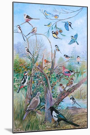 Garden Birds, 2007-Alex Williams-Mounted Giclee Print