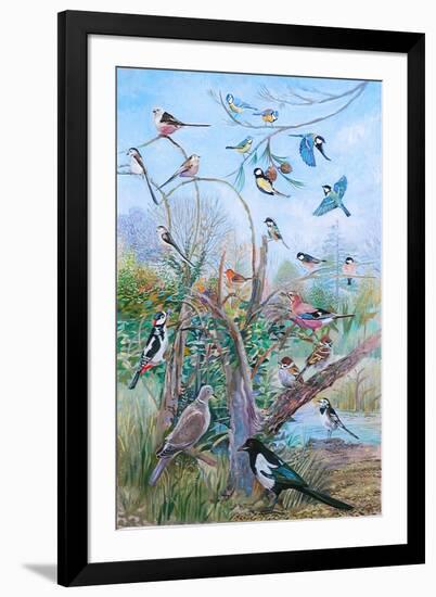 Garden Birds, 2007-Alex Williams-Framed Giclee Print