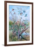 Garden Birds, 2007-Alex Williams-Framed Giclee Print