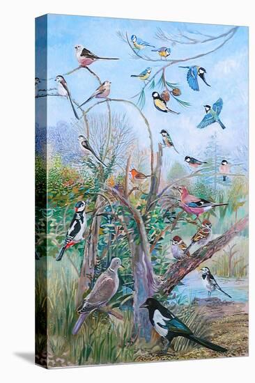 Garden Birds, 2007-Alex Williams-Stretched Canvas
