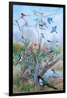 Garden Birds, 2007-Alex Williams-Framed Giclee Print