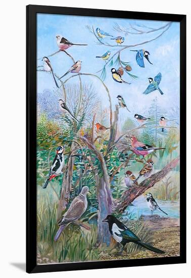 Garden Birds, 2007-Alex Williams-Framed Giclee Print