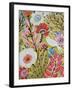 Garden Birds II-Karen Fields-Framed Art Print