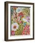 Garden Birds II-Karen Fields-Framed Art Print