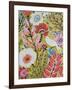 Garden Birds II-Karen Fields-Framed Art Print