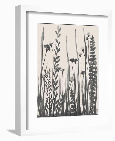 Garden Blooms 1-Doris Charest-Framed Art Print