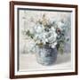 Garden Blooms I Blue Crop-Danhui Nai-Framed Art Print