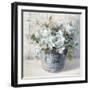 Garden Blooms I Blue Crop-Danhui Nai-Framed Art Print