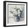 Garden Blooms I Blue Crop-Danhui Nai-Framed Art Print