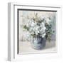 Garden Blooms I Blue Crop-Danhui Nai-Framed Art Print