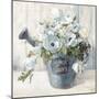 Garden Blooms II Blue Crop-Danhui Nai-Mounted Art Print