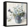 Garden Blooms II Blue Crop-Danhui Nai-Framed Stretched Canvas