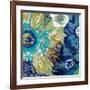 Garden Blues I-Leslie Bernsen-Framed Art Print