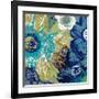 Garden Blues I-Leslie Bernsen-Framed Art Print