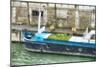 Garden Boat In The Seine River-Cora Niele-Mounted Giclee Print