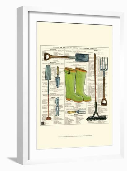 Garden Boots-Ginny Joyner-Framed Art Print