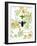 Garden Botanicals & Bees-Devon Ross-Framed Art Print