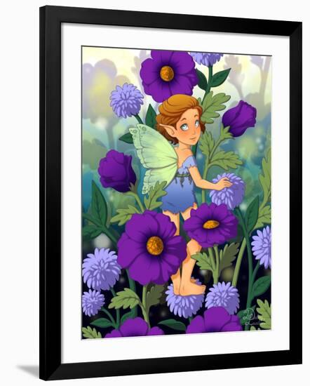 Garden Bouquet-Dalliann-Framed Giclee Print