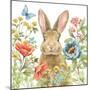 Garden Bunnies II-Leslie Trimbach-Mounted Art Print