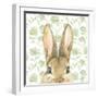 Garden Bunnies VI Green-Leslie Trimbach-Framed Art Print