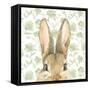 Garden Bunnies VI Green-Leslie Trimbach-Framed Stretched Canvas
