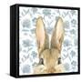 Garden Bunnies VI-Leslie Trimbach-Framed Stretched Canvas
