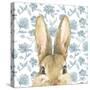 Garden Bunnies VI-Leslie Trimbach-Stretched Canvas