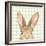 Garden Bunnies VII Green-Leslie Trimbach-Framed Art Print