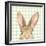 Garden Bunnies VII Green-Leslie Trimbach-Framed Art Print