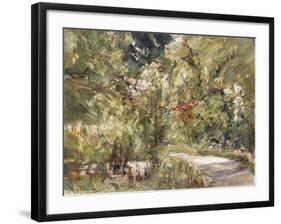 Garden by the Wansee-Max Liebermann-Framed Giclee Print