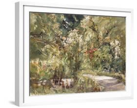 Garden by the Wansee-Max Liebermann-Framed Giclee Print