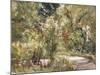 Garden by the Wansee-Max Liebermann-Mounted Giclee Print