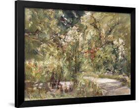 Garden by the Wansee-Max Liebermann-Framed Giclee Print