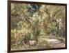 Garden by the Wansee-Max Liebermann-Framed Giclee Print