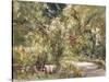 Garden by the Wansee-Max Liebermann-Stretched Canvas