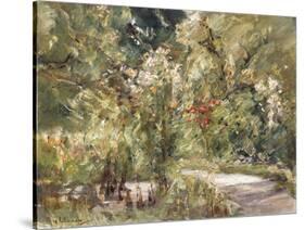 Garden by the Wansee-Max Liebermann-Stretched Canvas