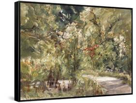 Garden by the Wansee-Max Liebermann-Framed Stretched Canvas