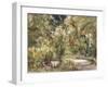 Garden by the Wansee-Max Liebermann-Framed Giclee Print