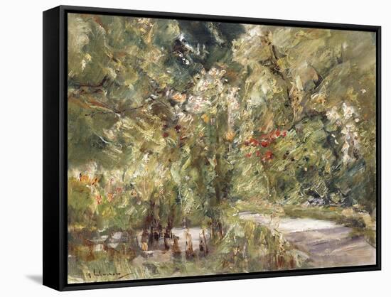 Garden by the Wansee-Max Liebermann-Framed Stretched Canvas