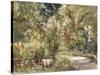 Garden by the Wansee-Max Liebermann-Stretched Canvas