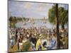 Garden Cafe by the Wannsee; Gartencafe Am Wannsee-Max Liebermann-Mounted Giclee Print