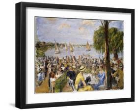 Garden Cafe by the Wannsee-Max Liebermann-Framed Giclee Print