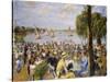 Garden Cafe by the Wannsee-Max Liebermann-Stretched Canvas