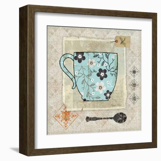 Garden Cafe I-Belinda Aldrich-Framed Art Print