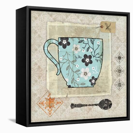 Garden Cafe I-Belinda Aldrich-Framed Stretched Canvas