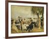 Garden Cafe on the Elbe-Max Liebermann-Framed Giclee Print