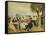 Garden Cafe on the Elbe-Max Liebermann-Framed Stretched Canvas