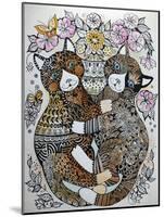 Garden Cats-Oxana Zaika-Mounted Giclee Print